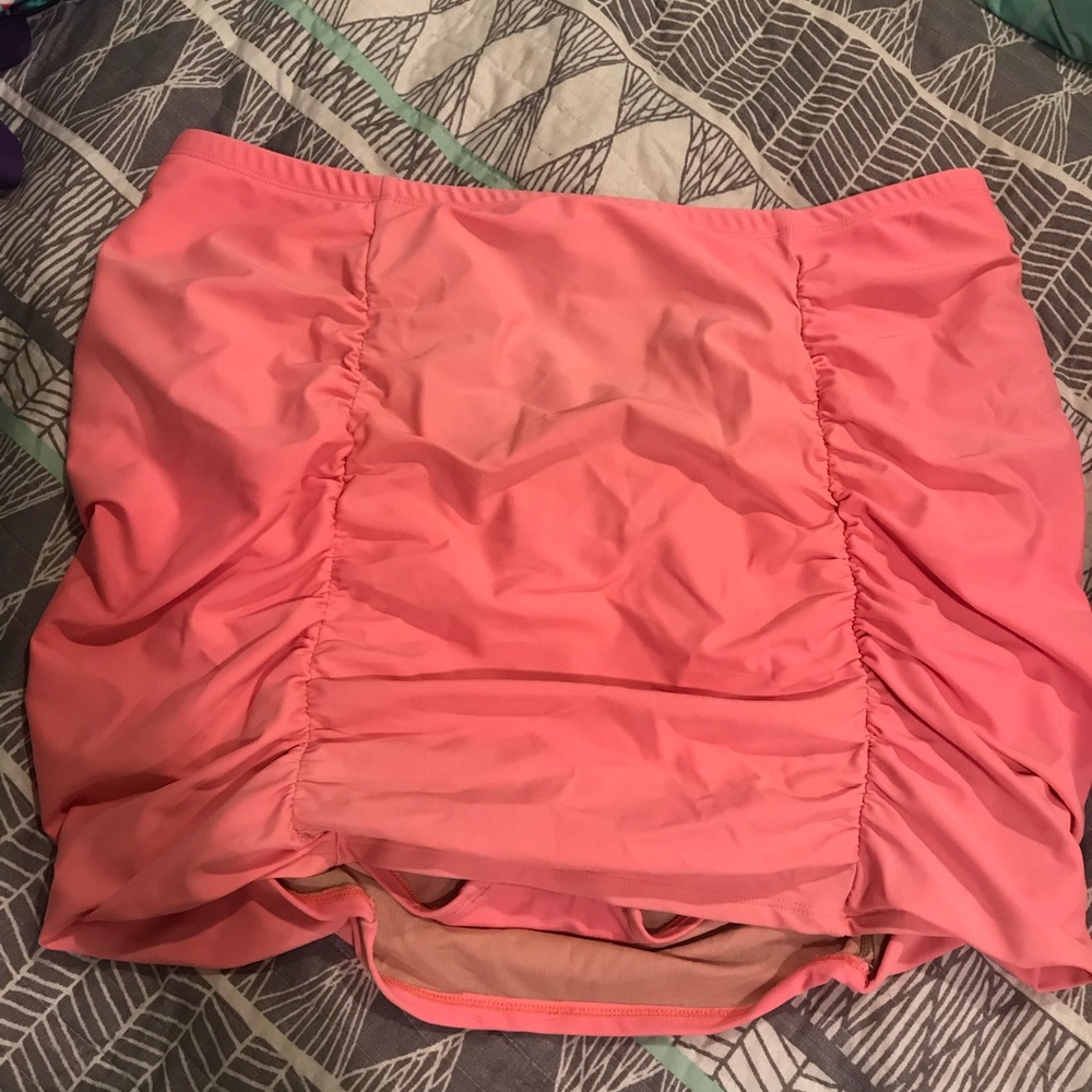Torrid high waisted bathing suit bottoms!